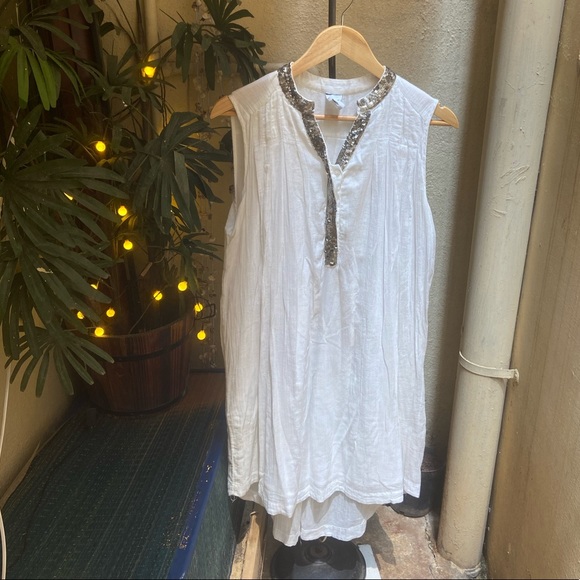 Summer Dress. Size - M. Colour - White - Picture 3 of 7